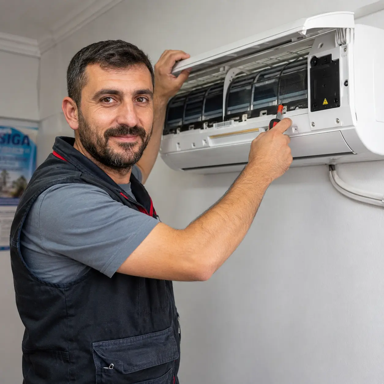 Aydın Samsung klima tamiri ustası Ercan Usta — Buharkent ve Kuşadası iklimlendirme uzmanı
