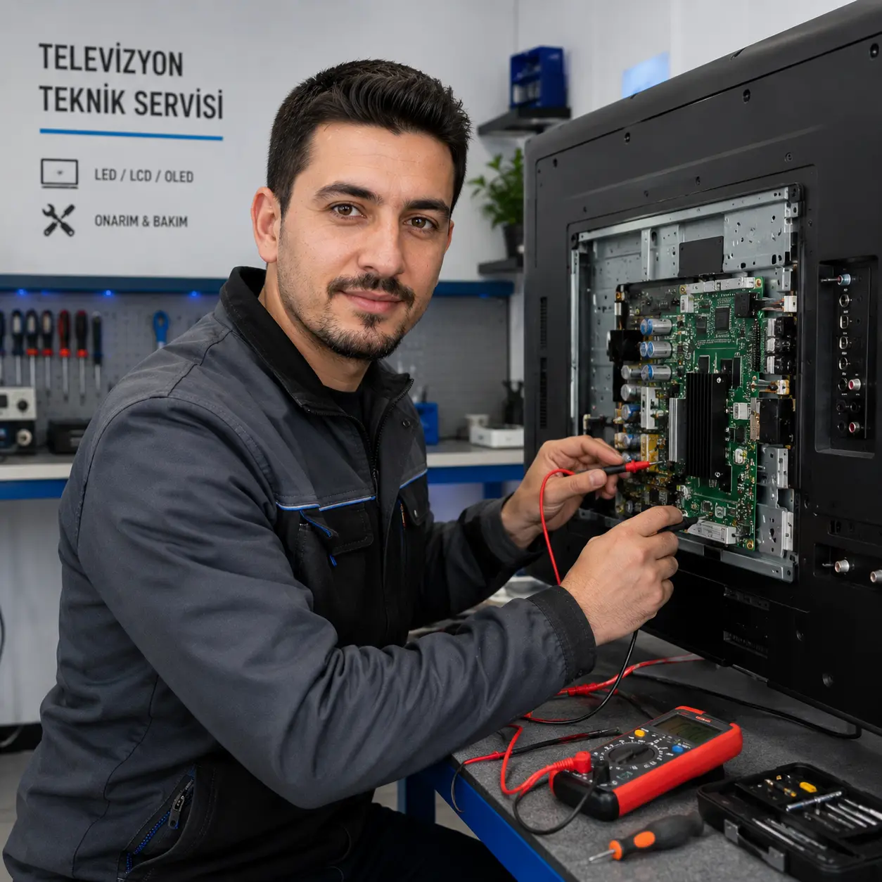 Aydın Samsung televizyon tamiri ustası İbrahim Usta — Karpuzlu ve Buharkent elektronik ve görüntü uzmanı